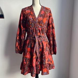 Farm Rio Dress - Anthropologie, Size Medium